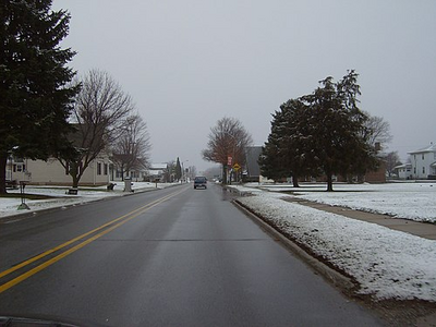 Main Street in Russiaville