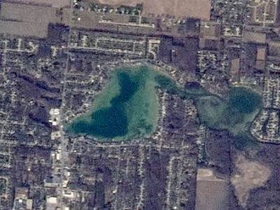 ISS-64 Simonton Lake, Indiana