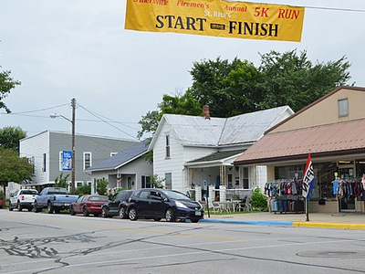 Main west of Gay, Cridersville