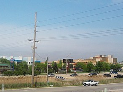 Merrillville Skyline with US 30