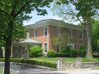William Lawrence House, Bellefontaine, southeastern angle