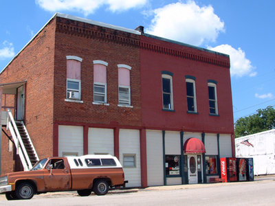 Clarks Hill storefronts
