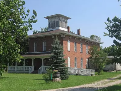 Erastus Farnham House, Fremont IN