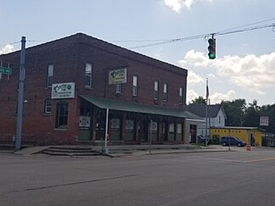 US 40 in Stilesville, Indiana