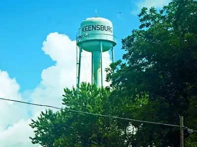 Keensburg-water-tower-il