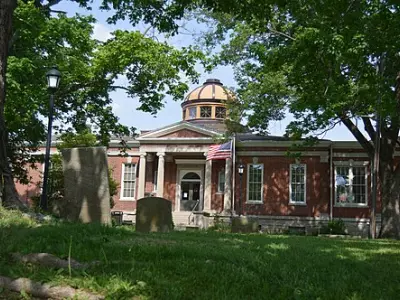 Graves at the library