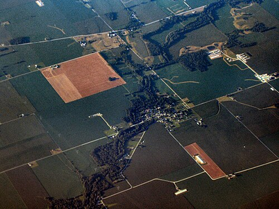 Milford-indiana-from-above