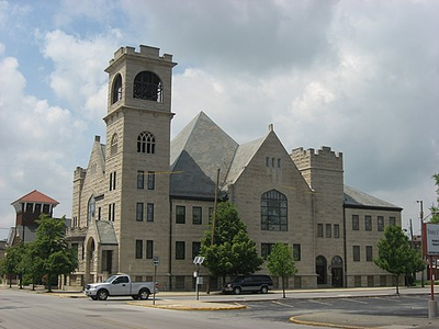 Trinity Methodist in the Huntington Old Plat