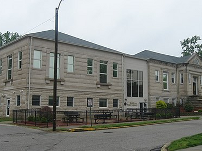 Library in Brazil, Indiana