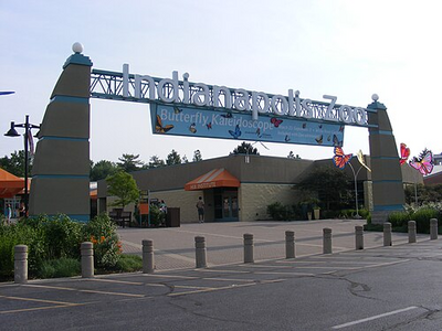Indianapolis Zoo Entrance Indianapolis Zoo Entrance
