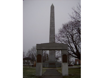 Fort Recovery obelisk