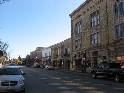 Streetside in Versailles, Ohio
