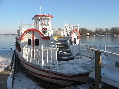 Dixie at Webster Lake