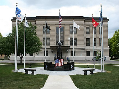 Douglas County Illinois Courthouse Monument