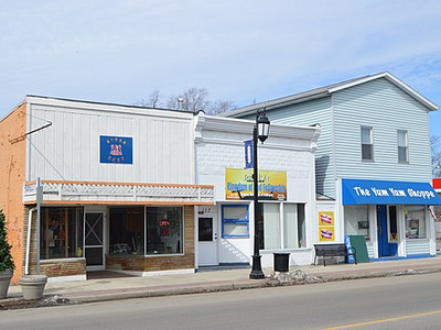 Main in downtown North Liberty