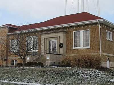 Colfax Carnegie Library from south Colfax Carnegie Library from south