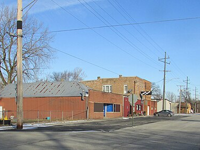 Commercial District Schneider, Indiana