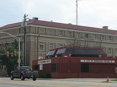 Norwood Municipal Building in color