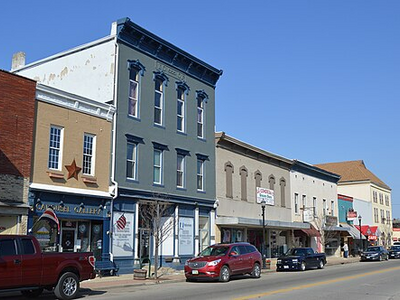 South Main in New Carlisle, 100 block western side