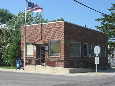 Post office in Lewistown, Ohio